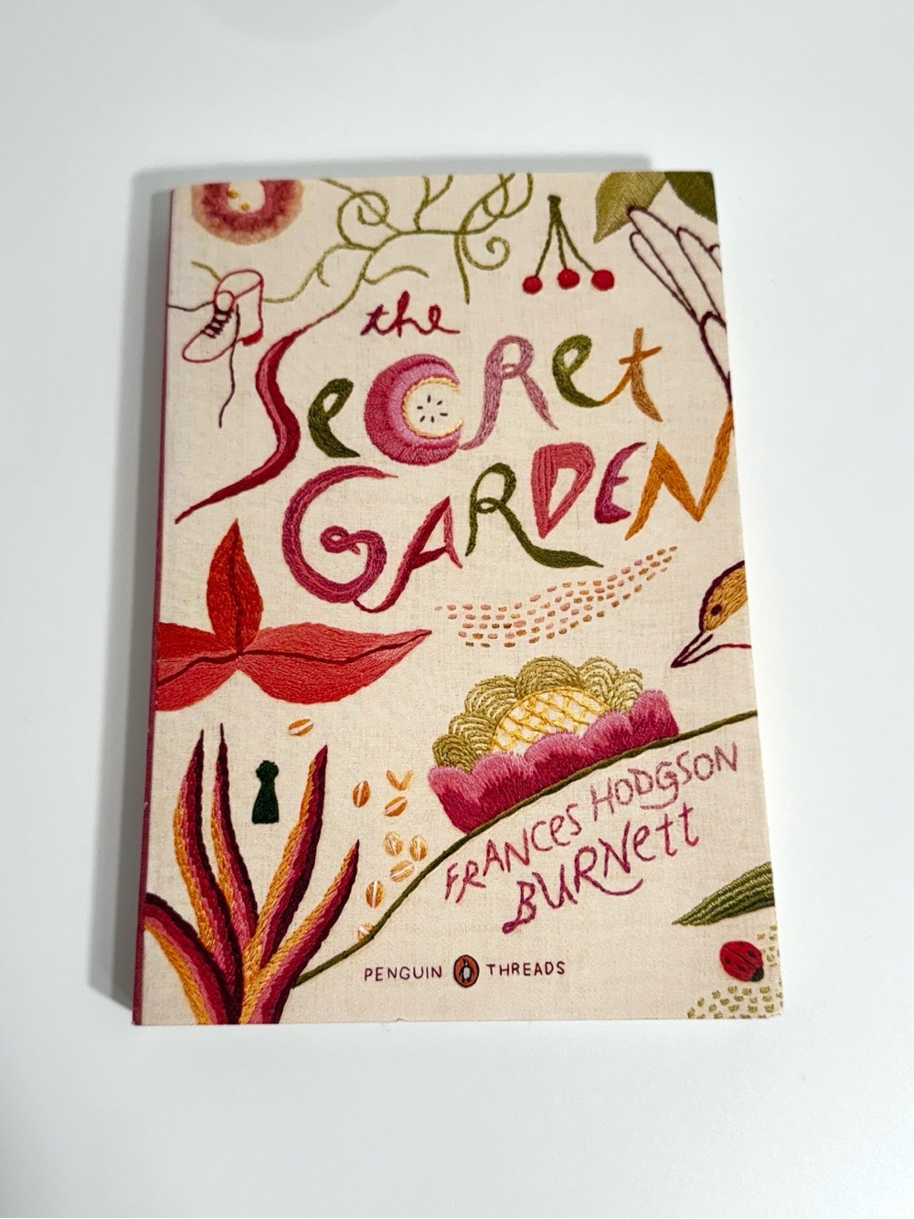 Penguin Threads edition of the Secret Garden by Frances Hodgson Burnett